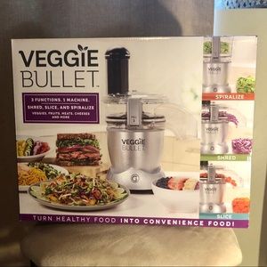 Veggie Bullet 3 in 1 Food Processor